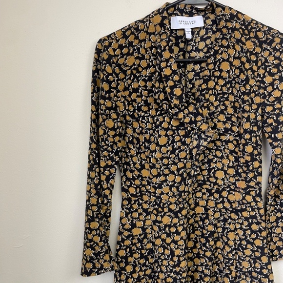 Derek‎ Lam 10 Crosby Silk Dress Alexis Rose - Picture 5 of 11